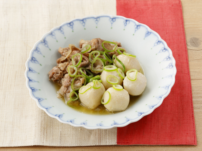 豚肉と里芋のうま煮