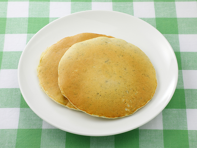 野菜入りホットケーキ