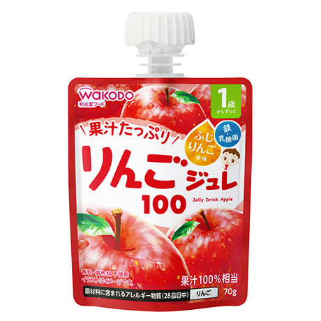 1歳からのMYジュレドリンク　りんご１００