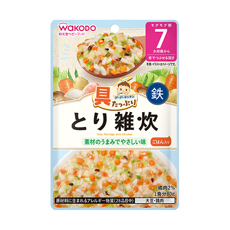 具たっぷりグーグーキッチン とり雑炊