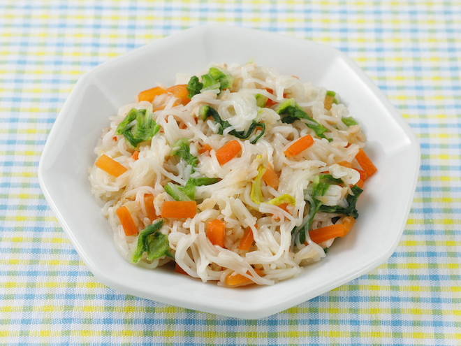 ツナとお野菜のそうめんちゃんぷるう